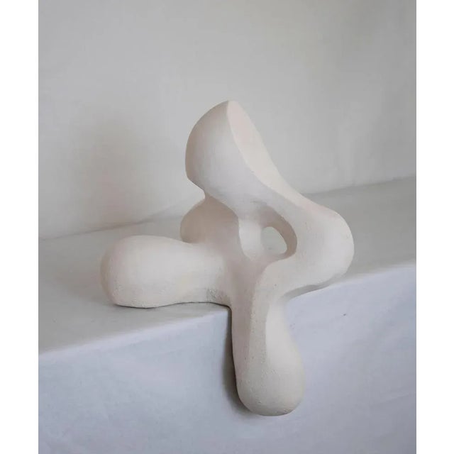 Buddy no_001 sculpture by aoao dimensions: w 20 x d 24 x h 36 cm materials: ceramic bisque color options available upon...
