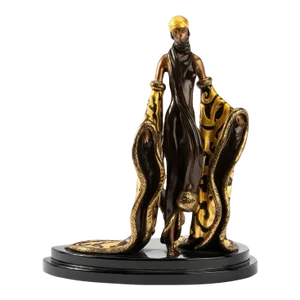 "The Mystic" Bronze Sculpture by Erté, 1988