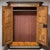 Antique Hand-Painted Folk Armoire, 1836 For Sale - Image 3 of 8