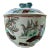 Chinese Ceramic Lidded Bowl With Foo Dog Knob For Sale