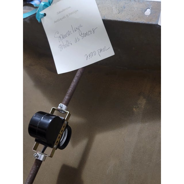 Pair of Antique Shield Wall Sconces For Sale - Image 12 of 12