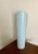Contemporary Modern Minimalist Light Blue Ceramic Vase For Sale - Image 3 of 5