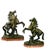 After Guillaume Coustou the Elder, The Marly Horses, France, 19th Century, Bronze and Marble, Set of 2 For Sale - Image 6 of 6