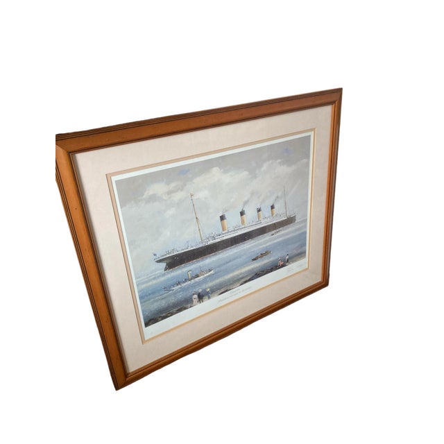 John Smith, The Maiden Voyage of Titanic to Disaster, 1960s, Print For Sale - Image 4 of 7