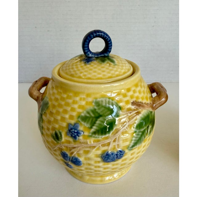 Here is a lovely vintage Tiffany & Co. sugar bowl and creamer set from the wonderfully charming Blackberries collection,...