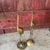 Vintage Brass Crane Bird Statues Elegant Mid Century Decorative Sculpture Pair For Sale - Image 11 of 14