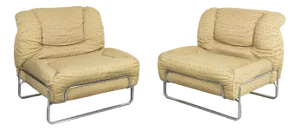 Set of Space Age Lounge Chairs, 1970s