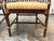 McGuire Style Target Back Armchairs, Pair For Sale - Image 9 of 12