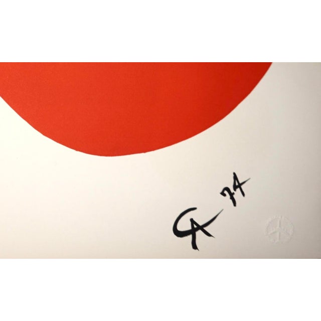 Barniff Flying Colors is part of a limited edition collection of six prints created by Alexander Calder in 1974, toward...