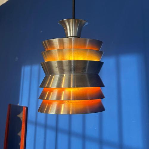 Trava Pendant Lamp by Carl Thore for Granhaga, Sweden, 1960s For Sale - Image 6 of 6
