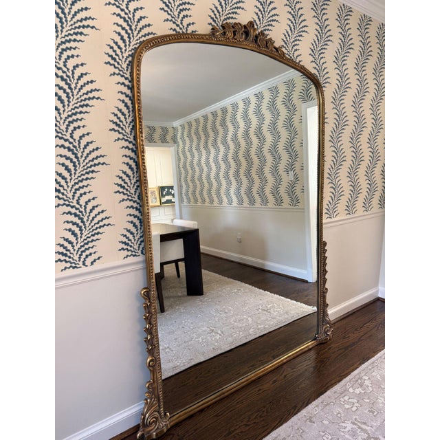 Large Anthropologie Primrose Floor Mirror An Anthropologie classic! A French vintage inspired mirror with elegant details...