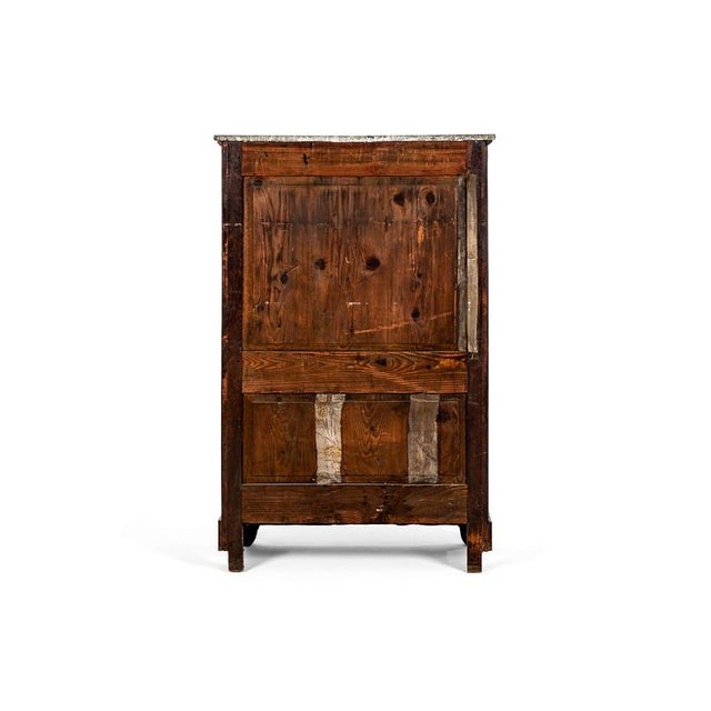 Walnut Secretary with Flap For Sale - Image 9 of 18