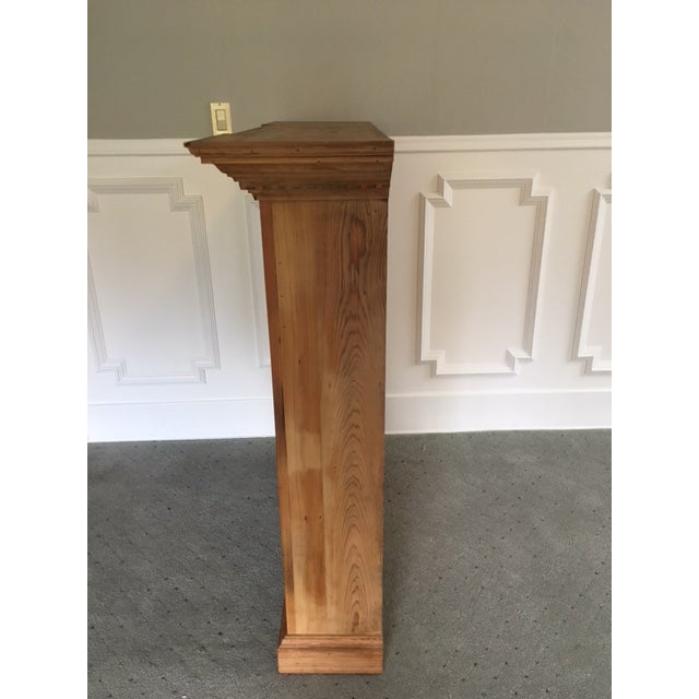 1990s Reclaimed Cypress Bookcase For Sale - Image 5 of 9