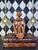 1980s Vintage Indian Terracotta Seated Woman Folk Art Sculpture, 10" For Sale - Image 5 of 18