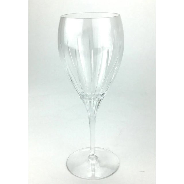Vintage French Christofle Iriana Wine Glasses Set of 5 For Sale - Image 9 of 12