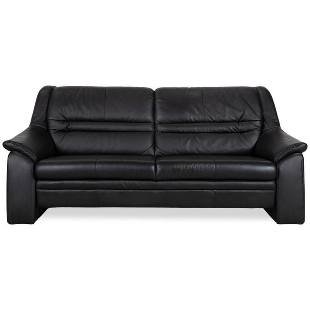 Sleepoly Two-Seater Sofa in Black Leather from Himolla For Sale - Image 14 of 14
