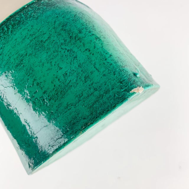 Vintage Capistrano Gemma Taccogna Paper Mache Folk Art Head Wig Stand Mexico For Sale - Image 10 of 12