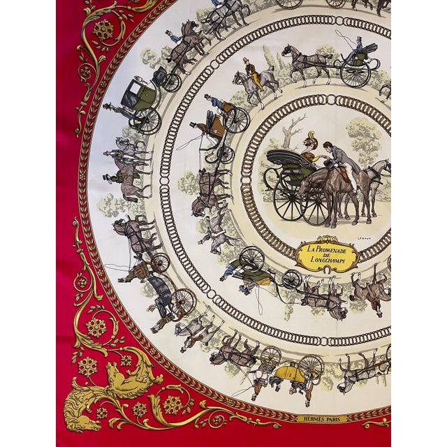 HERMÈS la PROMENADE de LONGCHAMPS 1970 designed by Philippe Ledoux For Sale - Image 10 of 10