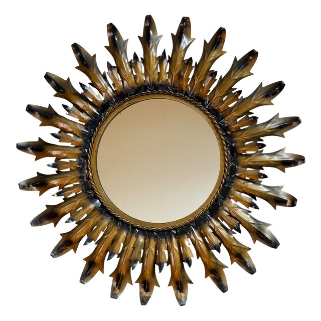 Italian Sun Mirror, 1950s For Sale