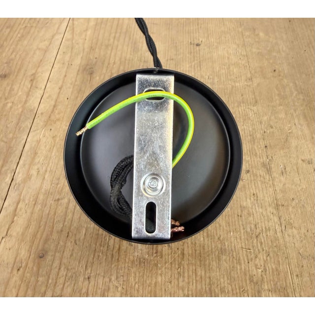 Vintage Glass Ceiling Light, 1970s For Sale - Image 10 of 13