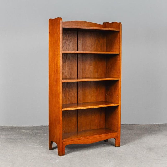 Art Nouveau Bookshelf in Oak For Sale - Image 17 of 17