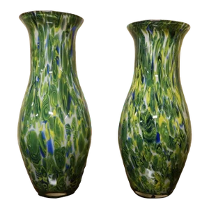 Mid Century Modern Art Glass Vases