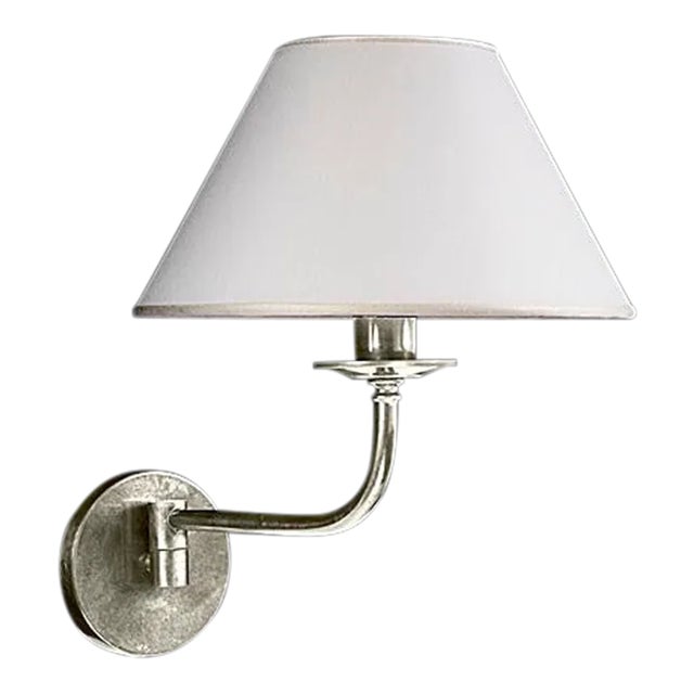 Lucia Sconce in Silver Finish For Sale
