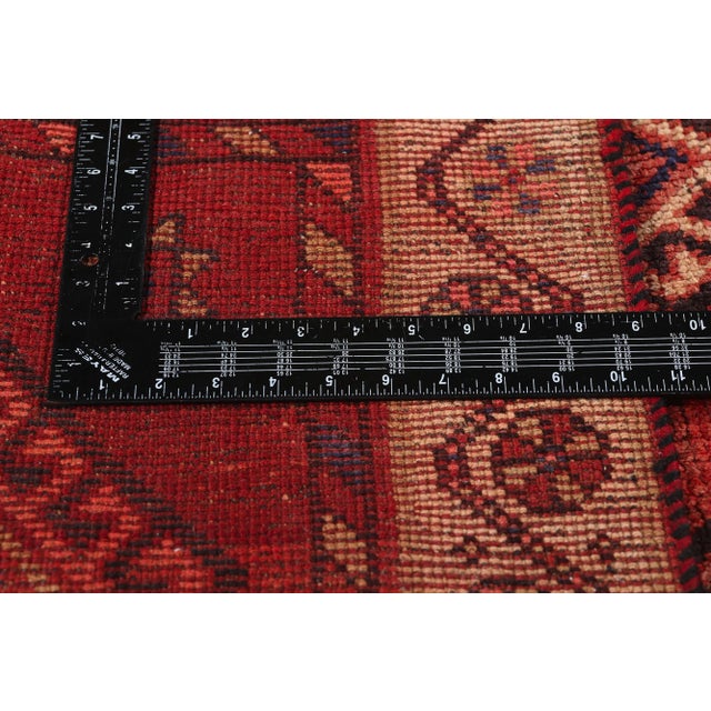 Vintage Persian Shiraz Rug - 04'05 X 09'05 For Sale In Dallas - Image 6 of 9