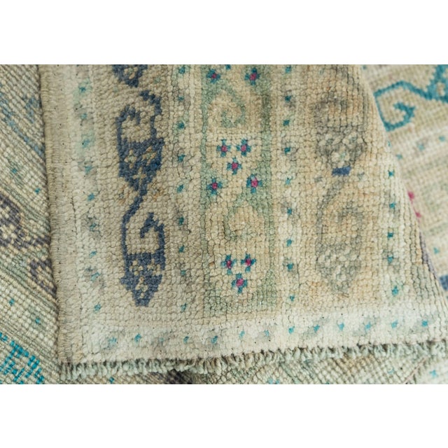 Turkish Vintage Rug 3'2" x 4' #20795 For Sale In Houston - Image 6 of 8