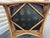 Vintage Medallion Back Rattan Dining Chairs With Custom Green and Pink Upholstery– Set of 4 For Sale - Image 10 of 12
