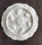 Late 19th Century French Le Chambrelain Porcelain Hand-Painted Seaweed Oyster Plates - Set of 8 For Sale - Image 10 of 13