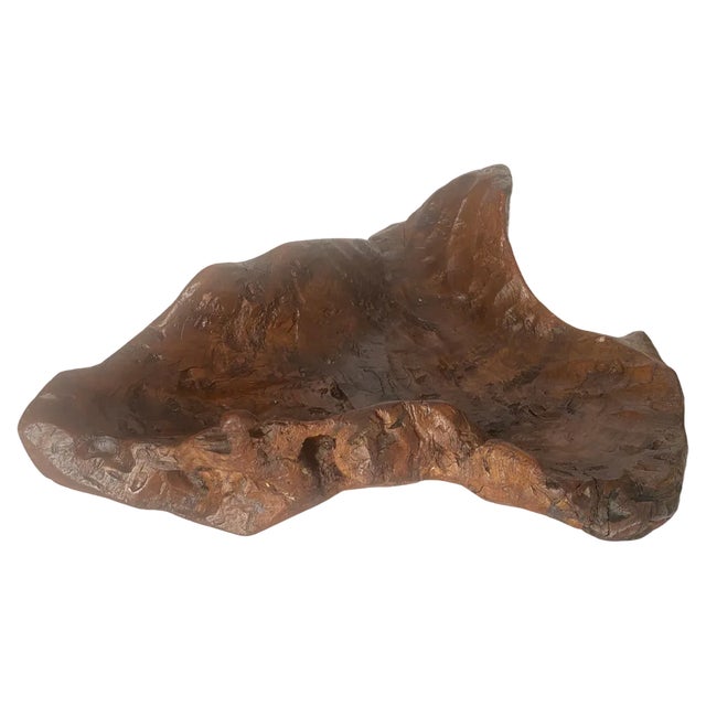 Brutalist Root Wood Vide Poche or Bowl, France, 1960s For Sale