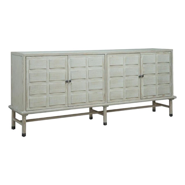 Diego Coastal Wood Sideboard by Furniture Classics For Sale