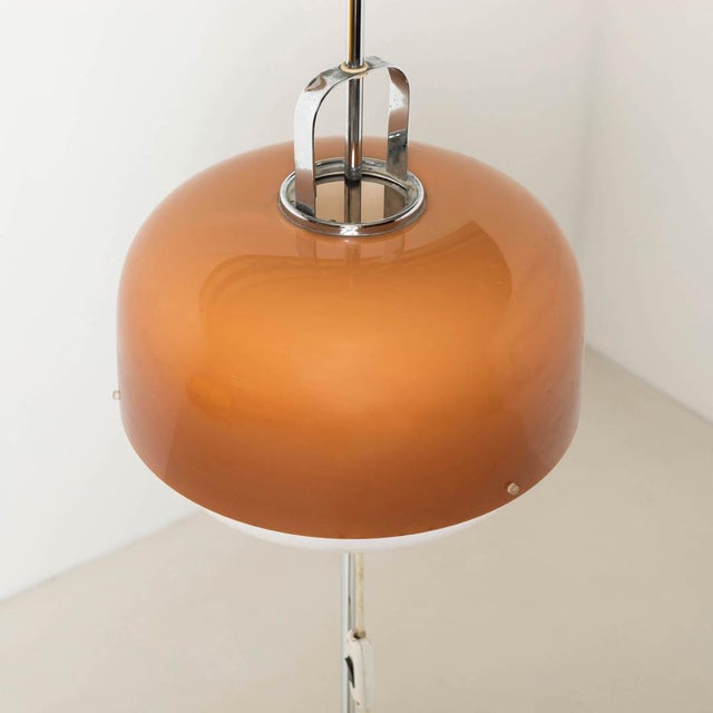 1970s Space Age Medusa Floor Lamp by Luigi Massoni for Meblo, Yugoslavia, 1970s For Sale - Image 5 of 7