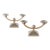 1930s Pair of French Art Deco Candleholders For Sale