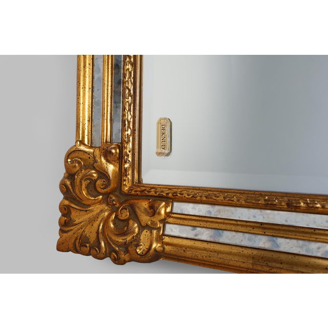 Belgium / 1950 / Mirror / DeKnudt / Molded resin / Baroque / Mid-century / Vintage / Antique Elevate your interior with...