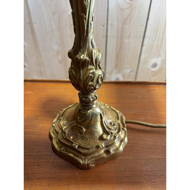 Louis XV Bronze Table Lamps, Set of 3 For Sale - Image 10 of 13