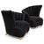 Mid Century Modern Fan Back Lounge Chairs For Sale - Image 11 of 11