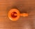 Mid-Century Modern Space Age Danish Orange Plastic Nutcracker from Dana Plast, 1960s For Sale - Image 12 of 18