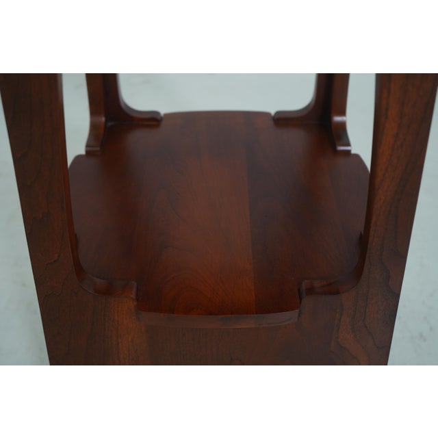 Stickley Charles Limbert Design Cherry Pagoda Table For Sale - Image 10 of 12