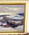 Art Deco George Lingle Wilstach (American, 1892–1973) Winter Hillside with Red Barn For Sale - Image 3 of 9