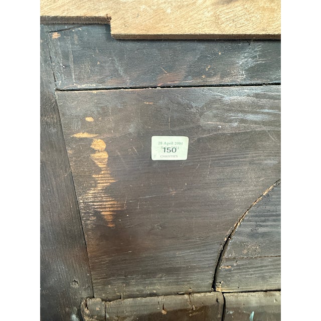 19th Century, French Louis XVI Painted and Giltwood Overmantel Mirror For Sale - Image 10 of 12