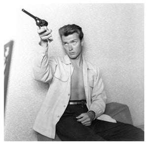 'Clint Eastwood at Home' Unframed Archival Pigment Print