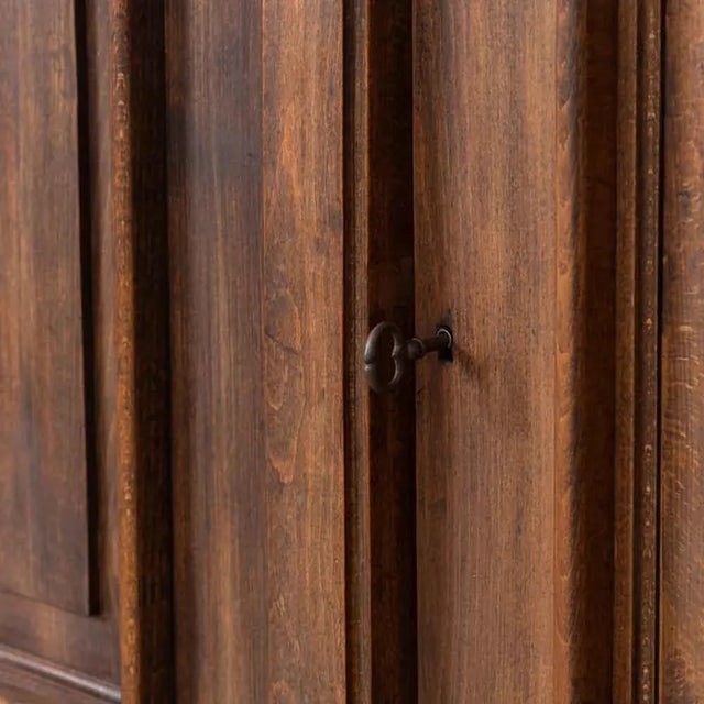 1940s French Brutalist Oak Sideboard For Sale - Image 13 of 15