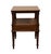 Brown High End Vintage Banded Mahogany Italian Regency 16" Accent End Table For Sale - Image 8 of 11