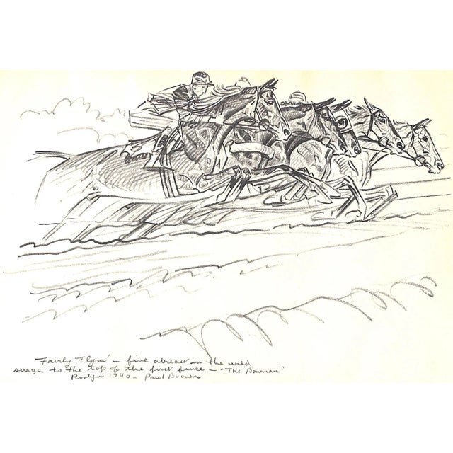 White "Good Luck and Bad" 1940 Brown, Paul For Sale - Image 8 of 15