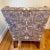Wesley Hall Barley Twist Davis Wingback Chair in Paisley Tapestry and Nailhead Trim For Sale In Raleigh - Image 6 of 10
