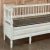 19th Century Swedish Neoclassical Painted Bench ~ Trunk For Sale - Image 14 of 17