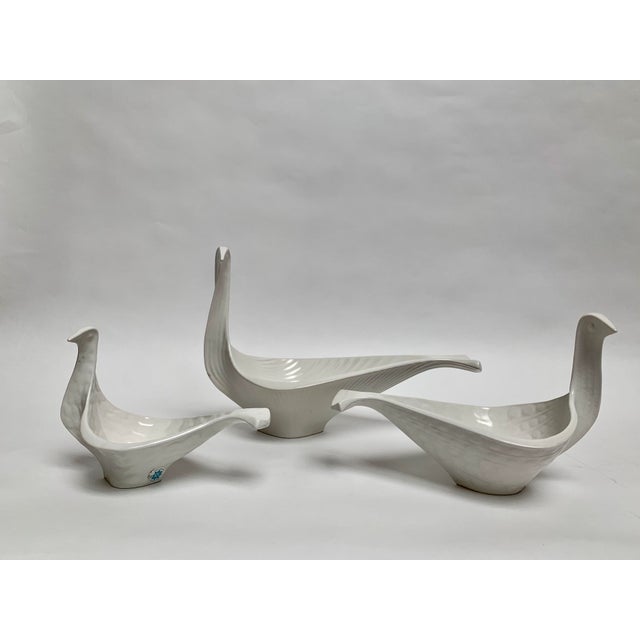Jonathan Adler Ceramic Nesting Bird Bowls Set of 3 Chairish