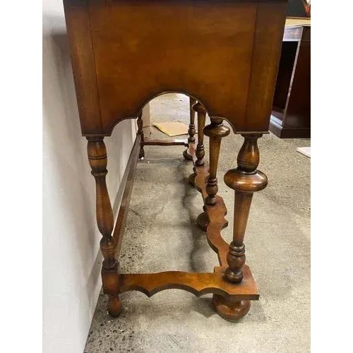 Jacobean Revival Dresser in Walnut, 1930s For Sale - Image 10 of 13